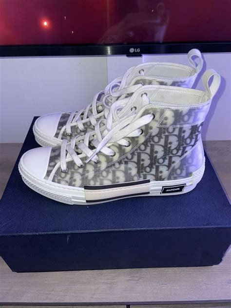 clear dior high top converse|Dior high top sneakers men.